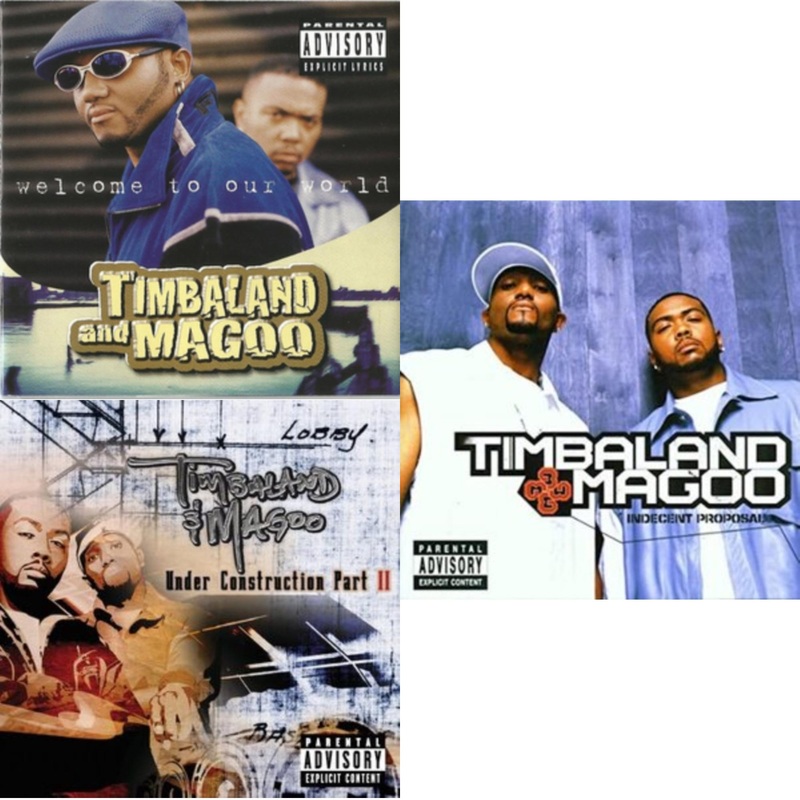 Timbaland & Magoo – Welcome To Our World & Under Construction Ii & Indecent Proposal – LP Vinyl Bundle