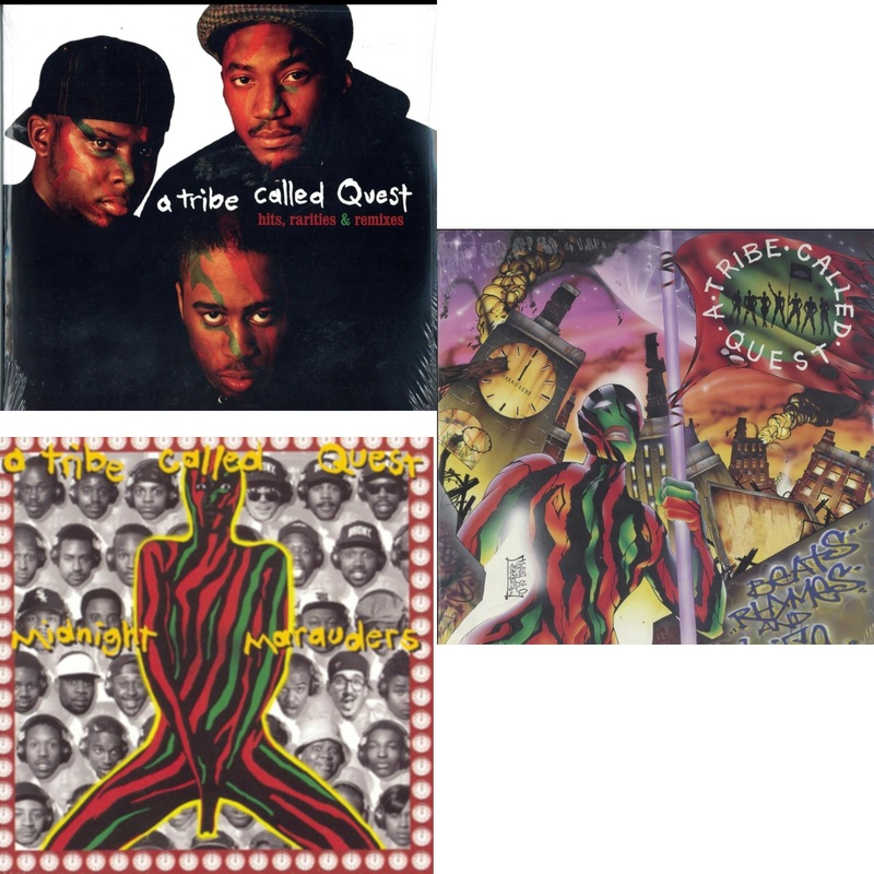 Tribe Called Quest – Hits, Rarities & Remixes & Midnight Marauders & Beats Rhymes & Life – LP Vinyl Bundle