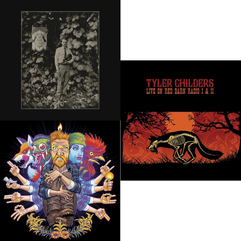 Tyler Childers – Long Violent History (140G/Insert) & Country Squire (150G/Dl Code) & Live On Red Barn Radio I & Ii – LP Vinyl Bundle