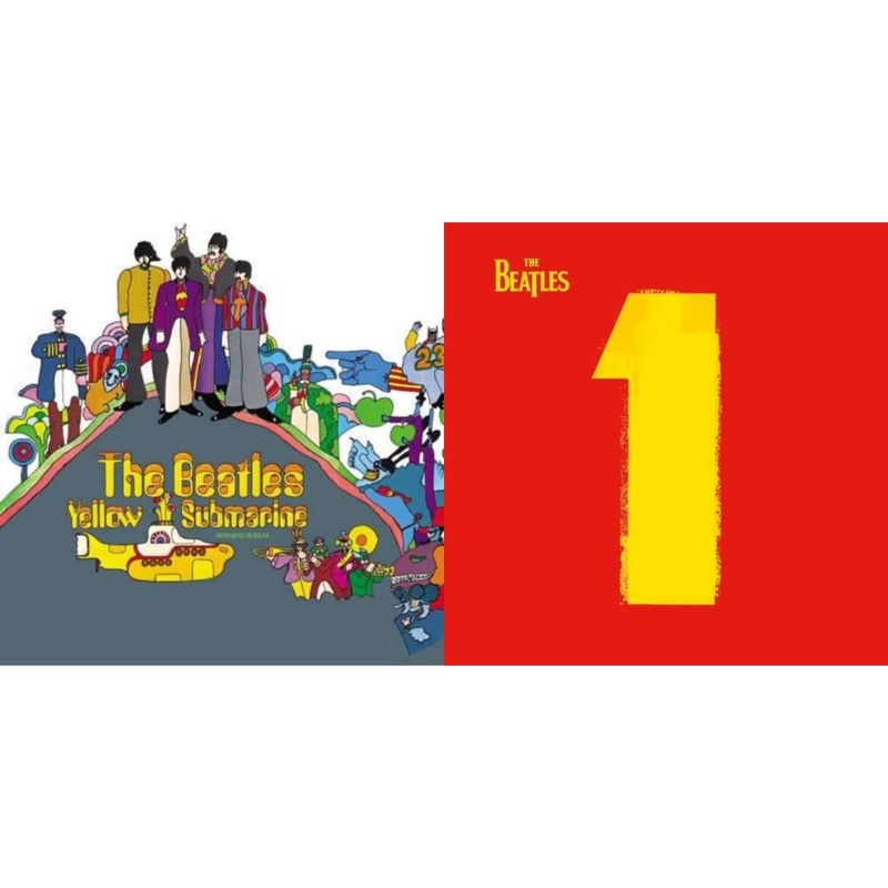 Beatles – Yellow Submarine & 1 (2015 Reissue) – LP Vinyl Bundle