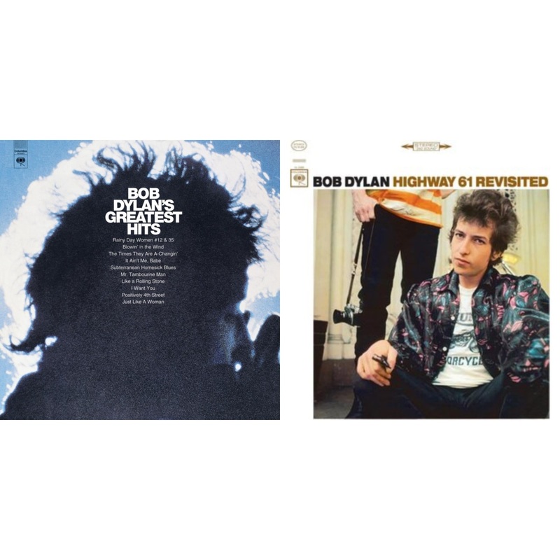 Bob Dylan – Greatest Hits (150G/Dl Card) & Highway 61 Revisited – LP Vinyl Bundle