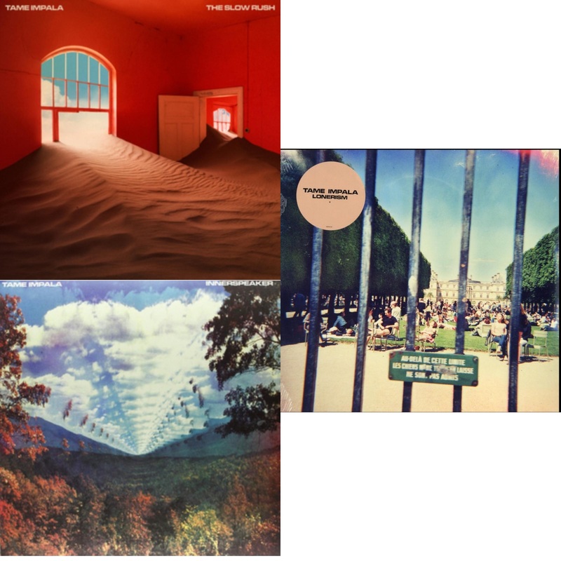 Tame Impala – Slow Rush (2LP) & Innerspeaker & Lonerism