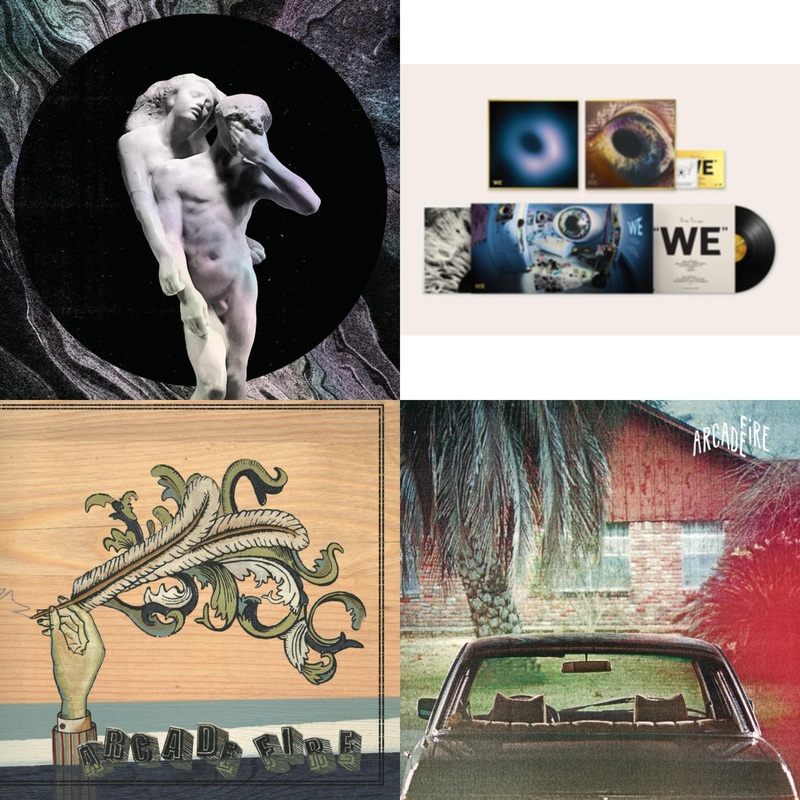 Arcade Fire – Reflektor (2LP/180G) & We (180G) & Funeral (150G/Gatefold) & Suburbs (2LP/150G/Gatefold)
