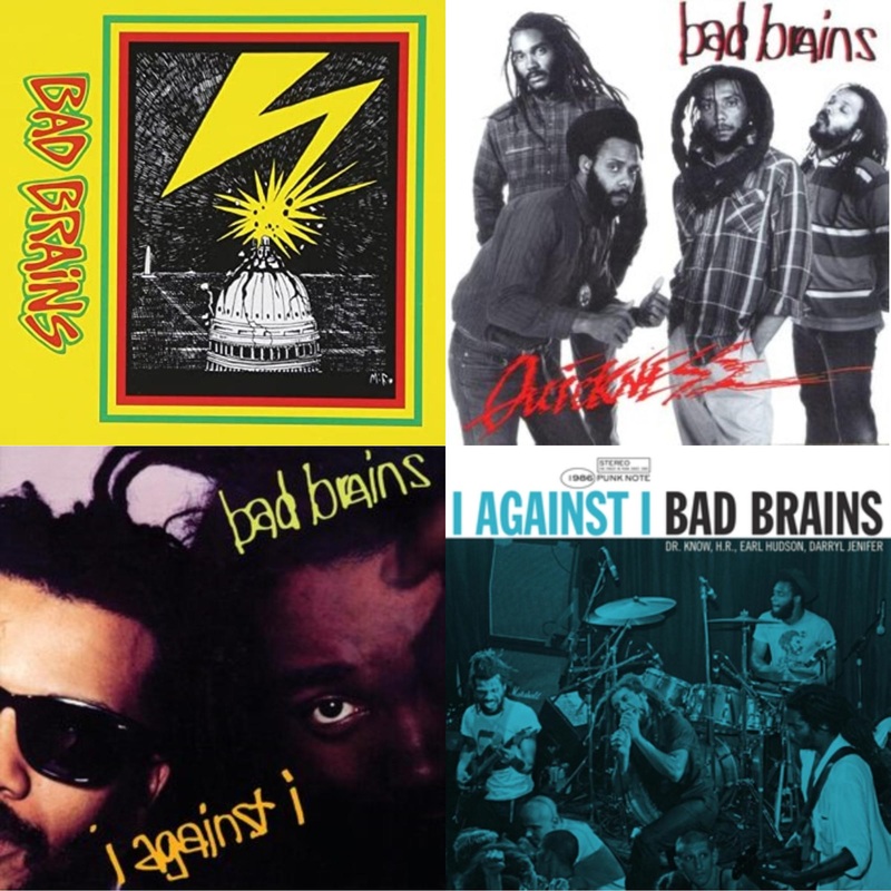 Bad Brains – Bad Brains & Quickness & I Against I & I Against I – Punk Note – LP Vinyl Bundle