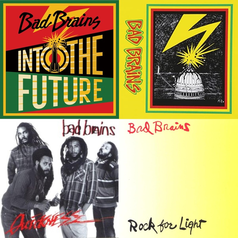 Bad Brains – Into The Future (Green, Yellow, Red Splatter LP Vinyl) & Bad Brains & Quickness & Rock For Light (Burnt Orange LP Vinyl)
