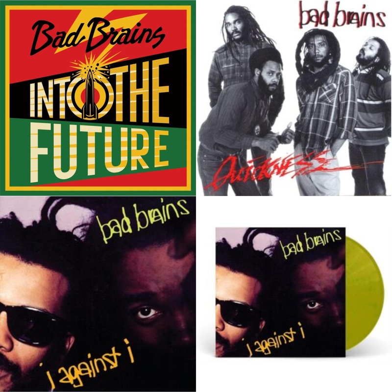Bad Brains – Into The Future (Green, Yellow, Red Splatter LP Vinyl) & Quickness & I Against I & I Against I (Plutonium LP Vinyl)