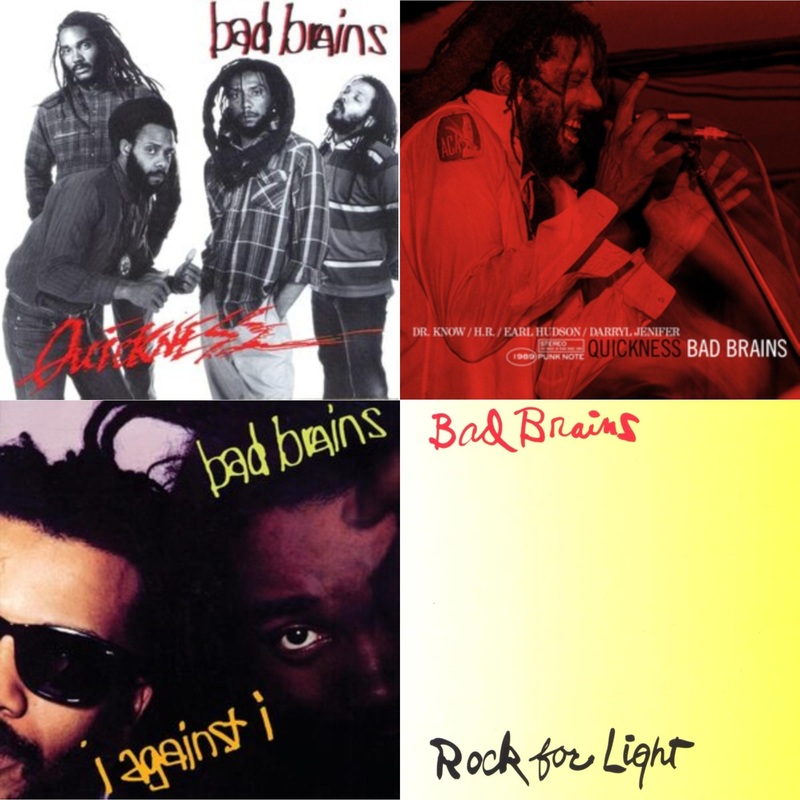 Bad Brains – Quickness & Quickness (Punk Note) & I Against I & Rock For Light (Burnt Orange LP Vinyl)