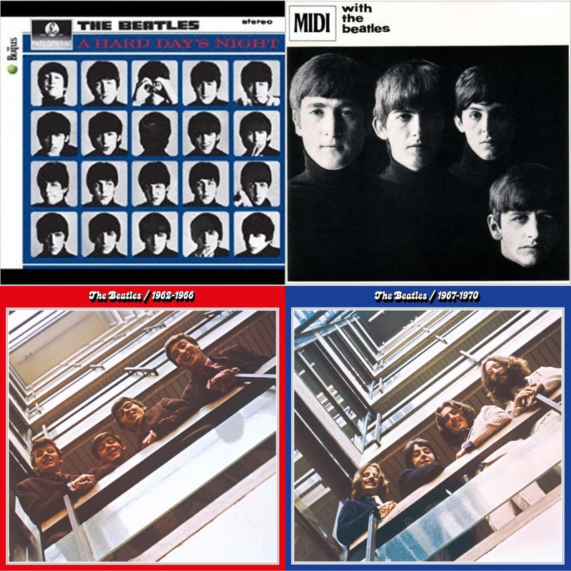Beatles – Hard Day’s Night & With The Beatles & Beatles 1962-1966 (2023 Edition) (Half-Speed) (3LP) & Beatles 1967-1970 (2023 Edition) (Half-Speed) (3LP)