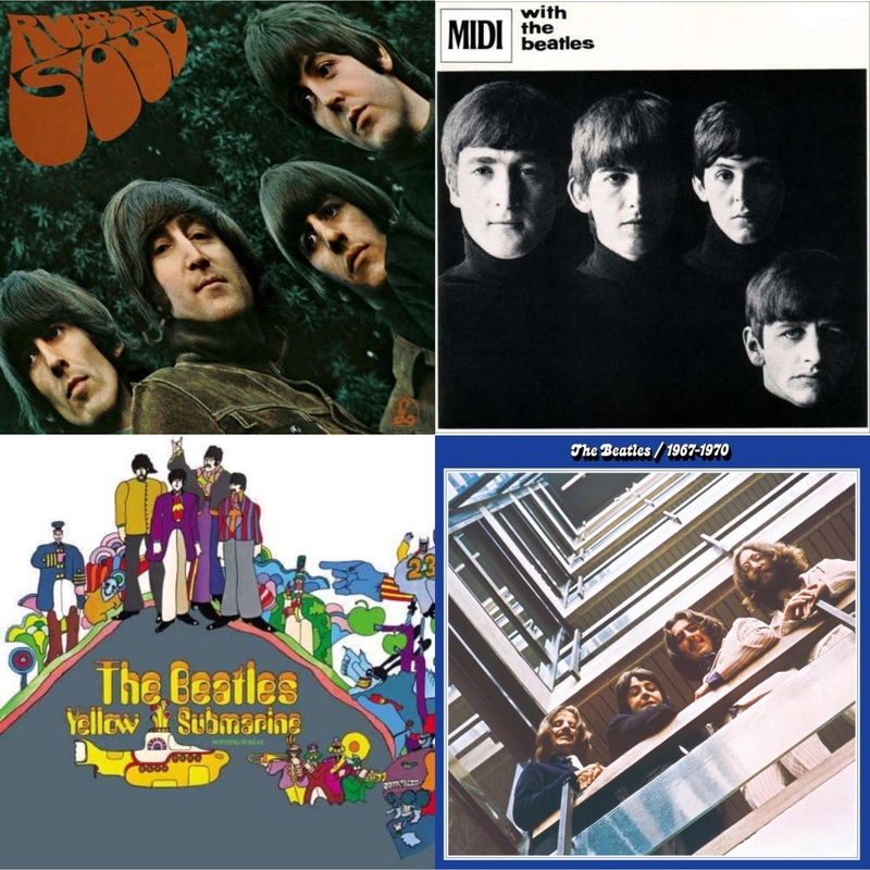 Beatles – Rubber Soul & With The Beatles & Yellow Submarine & Beatles 1967-1970 (2023 Edition) (Half-Speed) (3LP)