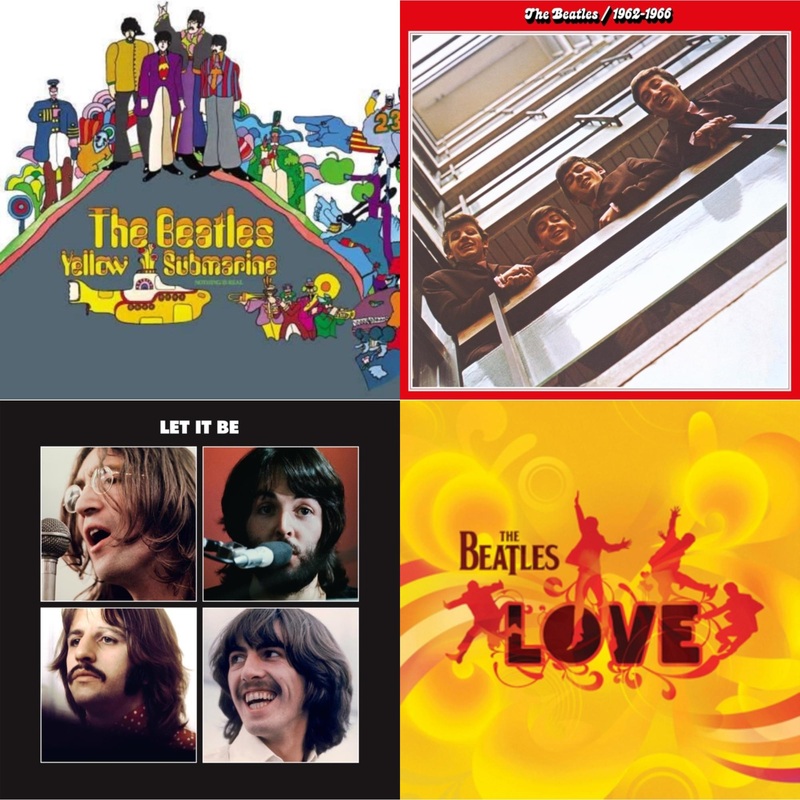 Beatles – Yellow Submarine & Beatles 1962-1966 (2023 Edition) (Half-Speed) (3LP) & Let It Be Special Edition & Love