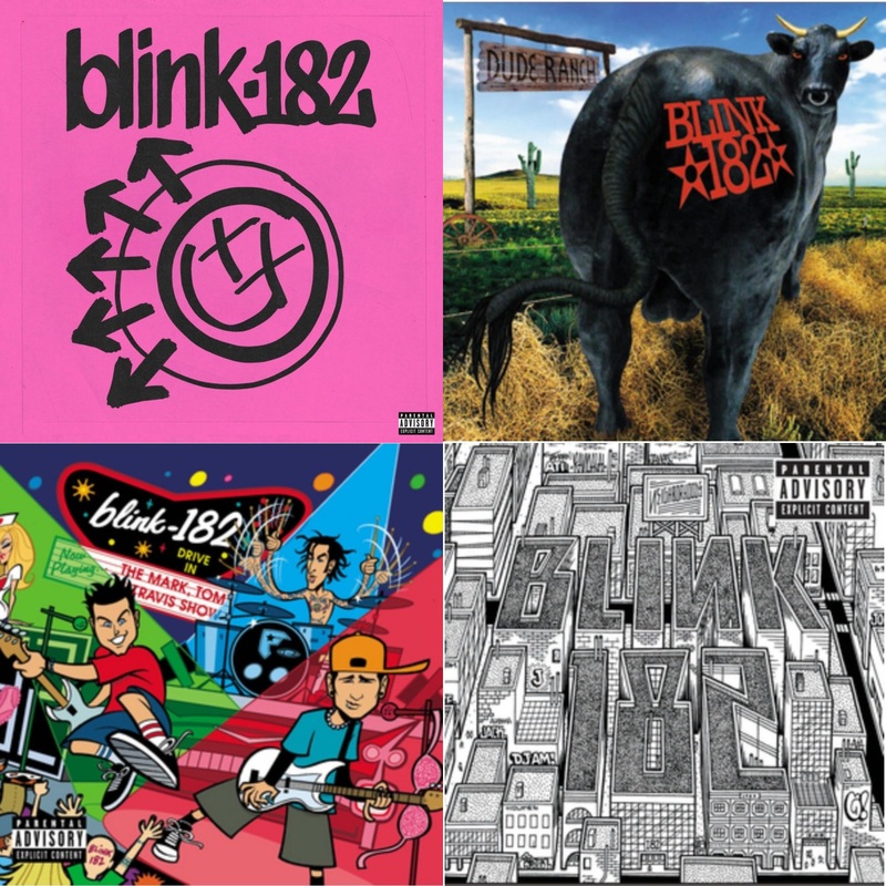 Blink-182 – One More Time (X) & Dude Ranch & Mark Tom & Travis Show (Enema Strikes Back) & Neighborhoods – LP Vinyl Bundle