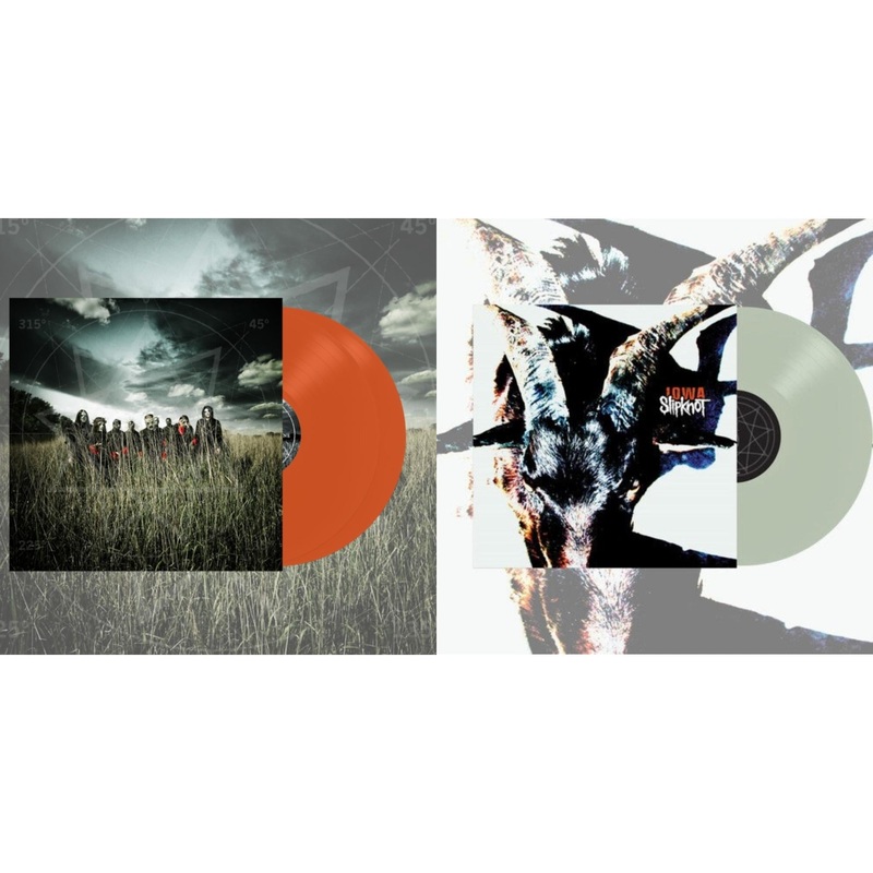 Slipknot – All Hope Is Gone (Orange Vinyl/2LP) & Iowa (X) (2LP/Color Vinyl)