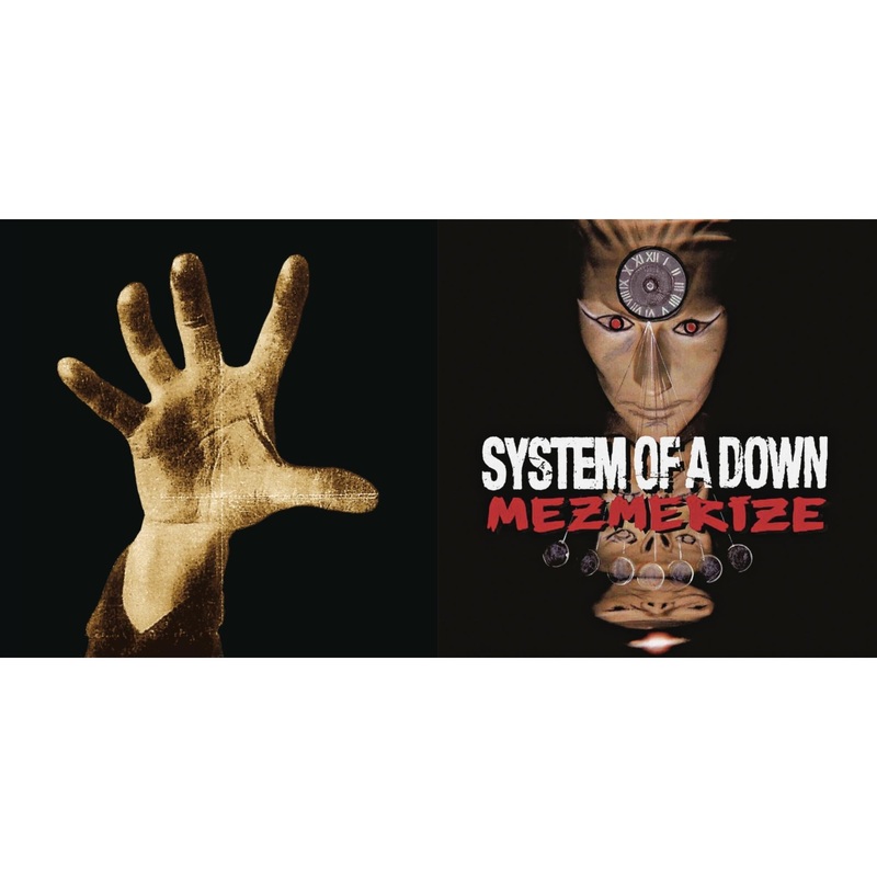 System Of A Down – System Of A Down (140G) & Mezmerize (140G) – LP Vinyl Bundle