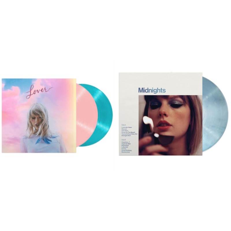 Taylor Swift – Lover & Midnights (X) (Moonstone Blue LP Vinyl)