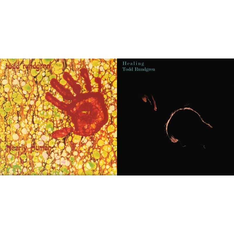 Todd Rundgren – Nearly Human (180G/Translucent Yellow LP Vinyl/Limited Tour Edition) & Healing (Clear LP Vinyl/Translucent Blue 7Inch)