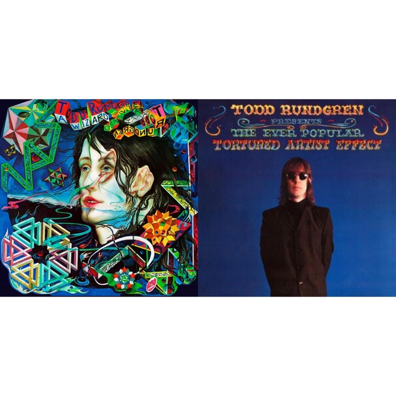 Todd Rundgren – Wizard A True Star (Turquoise Blue Vinyl/Limited/2LP/Tour Edition/Gatefold Cover/180G) & Ever Popular Tortured Artist Effect (180G/Limited Edition/Gatefold Cover)