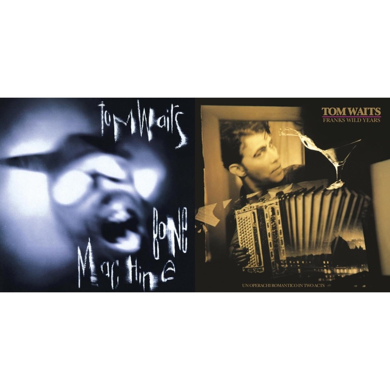 Tom Waits – Bone Machine (Remaster) & Frank’s Wild Years (Remaster) – LP Vinyl Bundle
