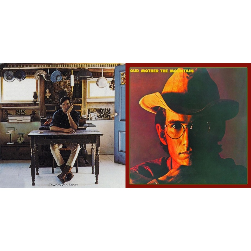 Townes Van Zandt – Townes Van Zandt & Our Mother The Mountain – LP Vinyl Bundle
