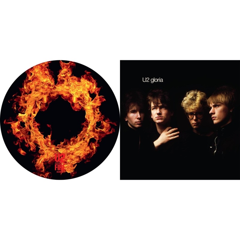 U2 – Fire (40Th Anniversary Edition/Picture Disc) & Gloria (40Th Anniversary/180G/Transparent Yellow LP Vinyl)