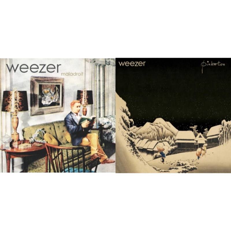 Weezer – Maladroit & Pinkerton – LP Vinyl Bundle