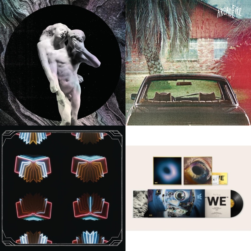 Arcade Fire – Reflektor (2LP/180G) & Suburbs (2LP/150G/Gatefold) & Neon Bible (2LP/150G/Gatefold) & We (180G)