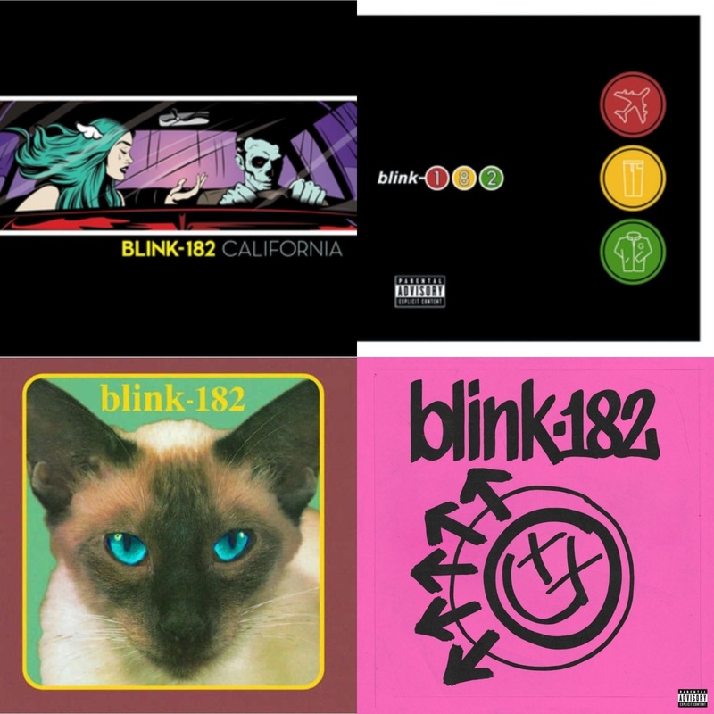 Blink-182 – California (Deluxe/2LP/180G) & Take Off Your Pants & Jacket & Cheshire Cat & One More Time (X)