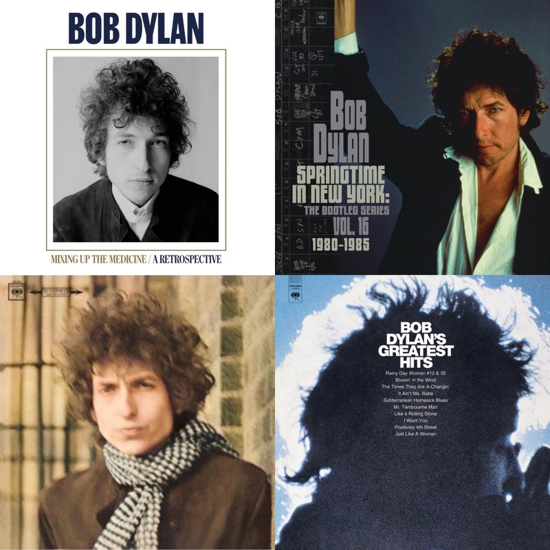 Bob Dylan – Mixing Up The Medicine & Springtime In New York: The Bootleg Series Vol. 16 (1980-1985) (2LP) & Blonde On Blonde & Greatest Hits (150G/Dl Card)