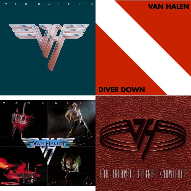 Van Halen – Van Halen Ii (180G/Remastered) & Diver Down & Van Halen (Digitally Remastered) & For Unlawful Carnal Knowledge (2LP/Blu-Ray/2CD)