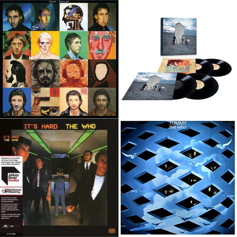 Who – Face Dances (2LP/Color Vinyl) & Who’s Next/San Francisco 1971 (4LP) & It’s Hard (40Th An/2LP/Orange & Yellow Vinyl/Half-Speed)(Rsd) & Tommy