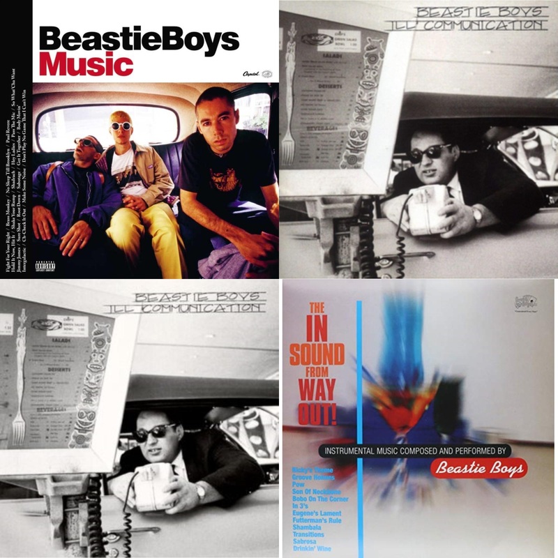 Beastie Boys – Beastie Boys Music (2LP) & Ill Communication & Ill Communication (30Th Anniversary Deluxe Edition) (3LP) & In Sound From Way Out (180G)