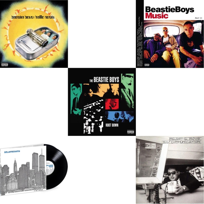 Beastie Boys – Hello Nasty & To The 5 Boroughs (180G/2LP) & Root Down Ep & Beastie Boys Music (2LP) & Ill Communication