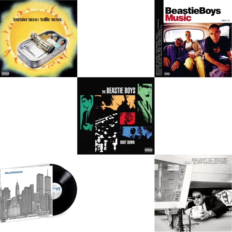 Beastie Boys – Hello Nasty & To The 5 Boroughs (180G/2LP) & Root Down Ep & Beastie Boys Music (2LP) & Ill Communication (30Th Anniversary Deluxe Edition) (3LP)