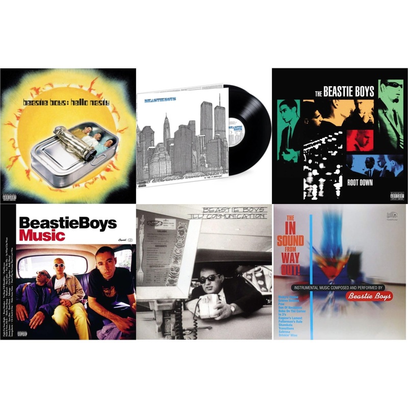 Beastie Boys – Hello Nasty & To The 5 Boroughs (180G/2LP) & Root Down Ep & Beastie Boys Music (2LP) & Ill Communication & In Sound From Way Out (180G)