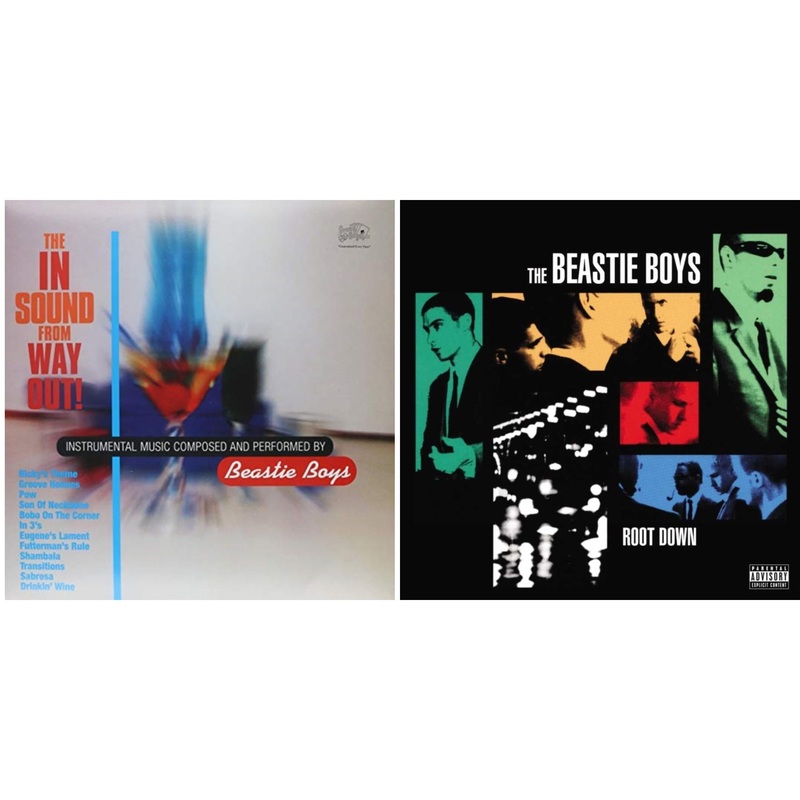 Beastie Boys – In Sound From Way Out (180G) & Root Down Ep – LP Vinyl Bundle