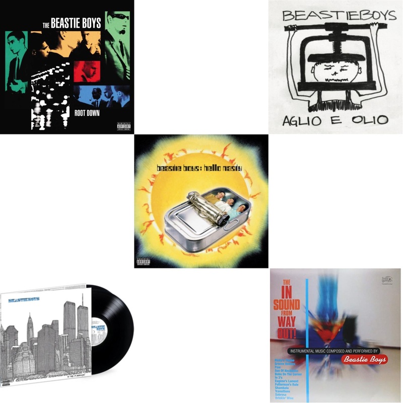 Beastie Boys – Root Down Ep & To The 5 Boroughs (180G/2LP) & Hello Nasty & Aglio E Olio & In Sound From Way Out (180G)