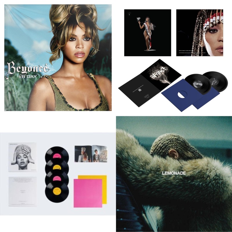 Beyonce – B’day (2LP/180G) & Cowboy Carter (X) (2LP/180G/Bead Face) & Homecoming: The Live Album (4LP/Slipcase Jacket/Booklet) & Lemonade (Limited 180G Yellow LP Vinyl/Dl Card Includes Audio & Video)