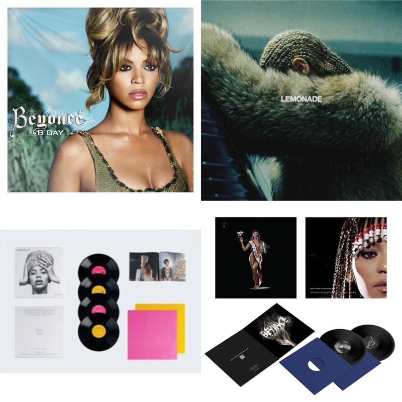 Beyonce – B’day (2LP/180G) & Lemonade (Limited 180G Yellow LP Vinyl/Dl Card Includes Audio & Video) & Homecoming: The Live Album (4LP/Slipcase Jacket/Booklet) & Cowboy Carter (X) (2LP/180G/Bead Face)