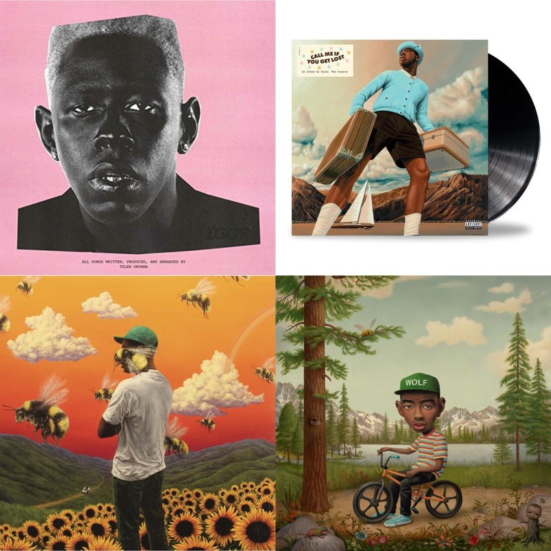 The Creator Tyler – Igor (X) (150G) & Call Me If You Get Lost (X) (2LP) & Flower Boy (2LP/150G) & Wolf (X) (2LP/Hot Pink Vinyl)