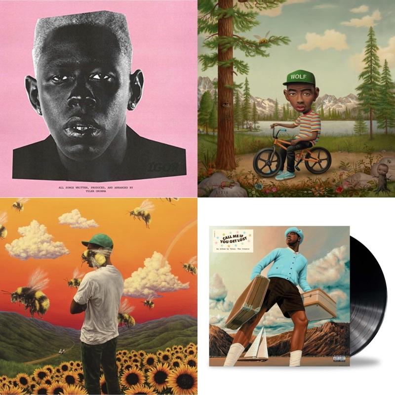 The Creator Tyler – Igor (X) (150G) & Wolf (X) (2LP/Hot Pink Vinyl) & Flower Boy (2LP/150G) & Call Me If You Get Lost (X) (2LP)