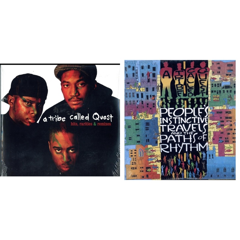 Tribe Called Quest – Hits, Rarities & Remixes & Peoples Instinctive Travels & Paths Of Rhythm – LP Vinyl Bundle