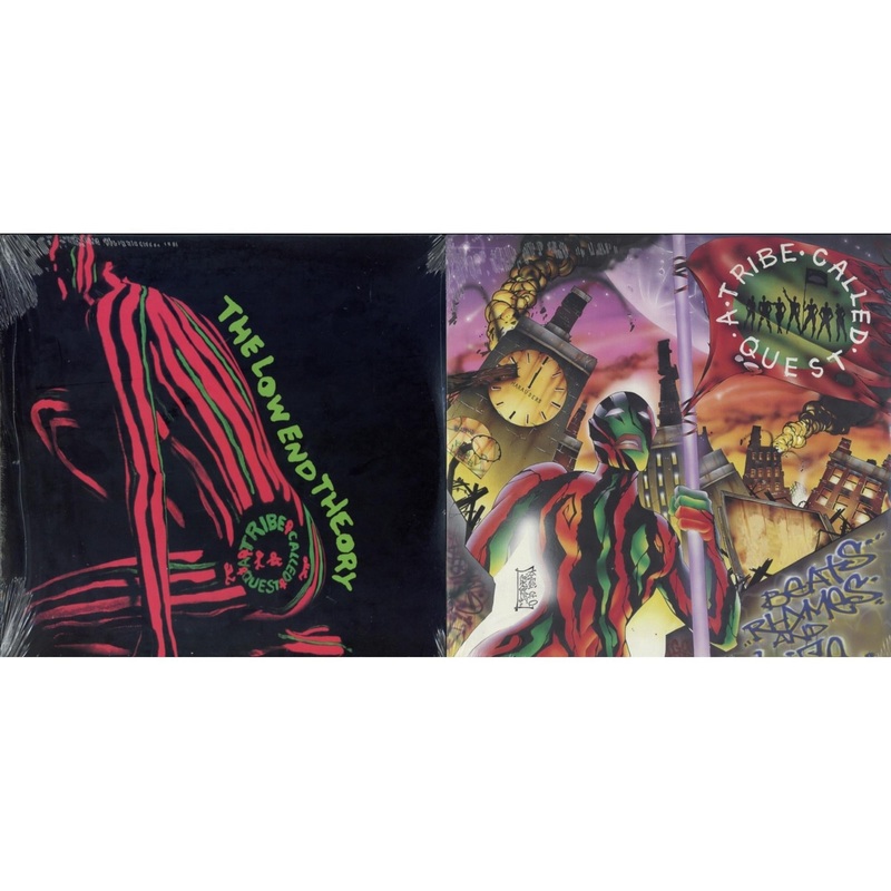 Tribe Called Quest – Low End Theory & Beats Rhymes & Life – LP Vinyl Bundle