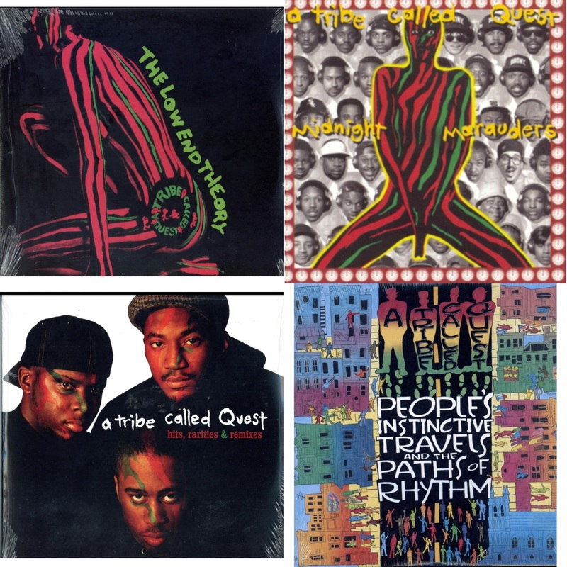 Tribe Called Quest – Low End Theory & Midnight Marauders & Hits, Rarities & Remixes & Peoples Instinctive Travels & Paths Of Rhythm – LP Vinyl Bundle