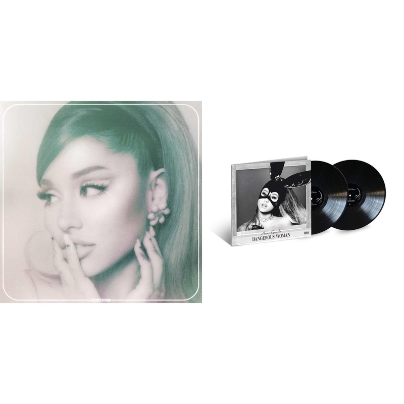 Ariana Grande – Positions (Coke Bottle Clear LP Vinyl) & Dangerous Woman (2LP)