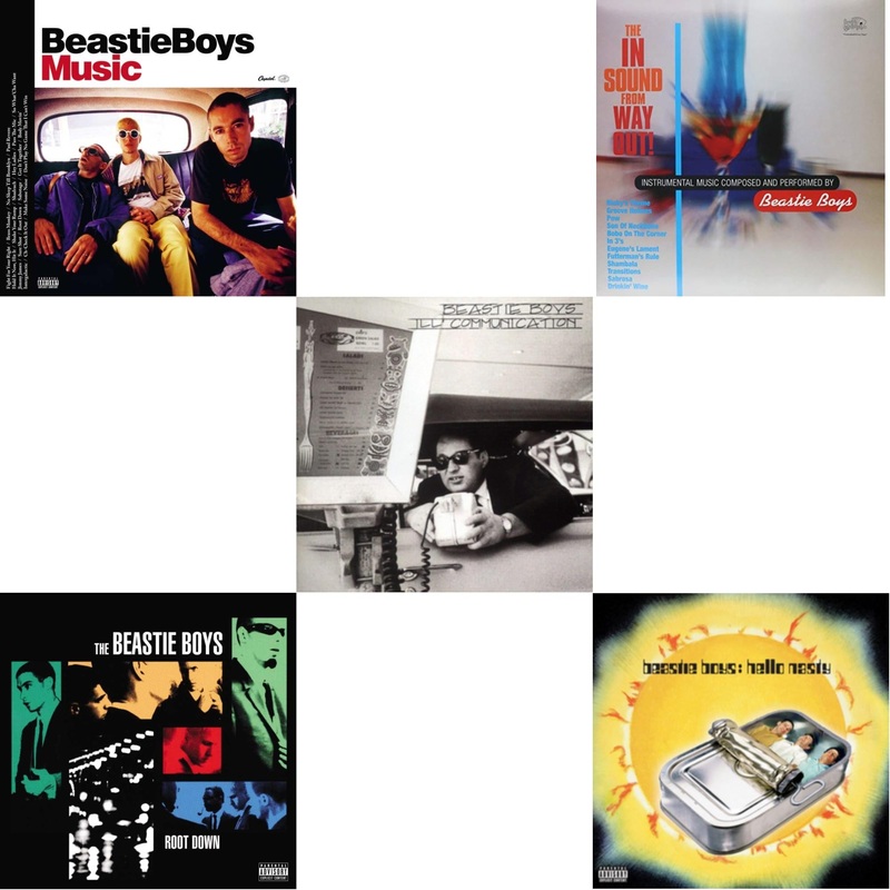 Beastie Boys – Beastie Boys Music (2LP) & Root Down Ep & Ill Communication & In Sound From Way Out (180G) & Hello Nasty