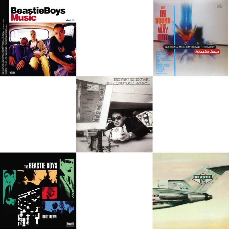 Beastie Boys – Beastie Boys Music (2LP) & Root Down Ep & Ill Communication & In Sound From Way Out (180G) & Licensed To Ill (30Th Anniversary Edition)