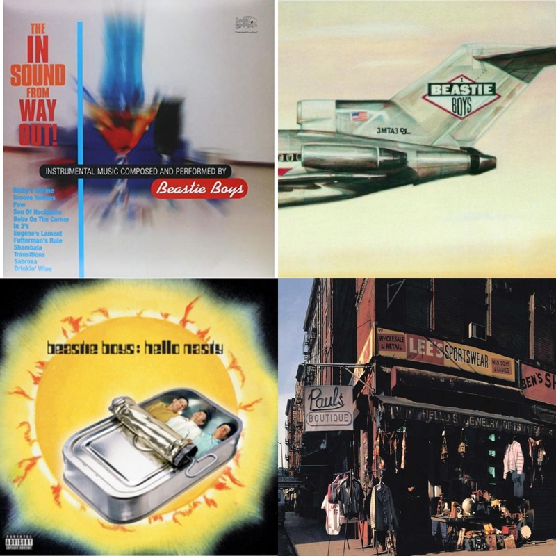 Beastie Boys – In Sound From Way Out (180G) & Licensed To Ill (30Th Anniversary Edition) & Hello Nasty & Paul’s Boutique (2 LP)