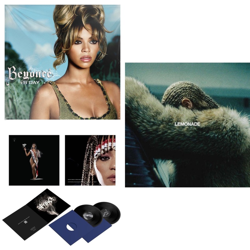 Beyonce – B’day (2LP/180G) & Cowboy Carter (X) (2LP/180G/Bead Face) & Lemonade (Limited 180G Yellow LP Vinyl/Dl Card Includes Audio & Video)