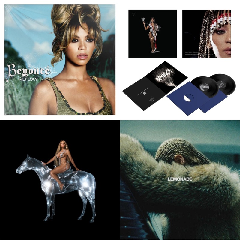 Beyonce – B’day (2LP/180G) & Cowboy Carter (X) (2LP/180G/Bead Face) & Renaissance (X) (180G/2LP) & Lemonade (Limited 180G Yellow LP Vinyl/Dl Card Includes Audio & Video)