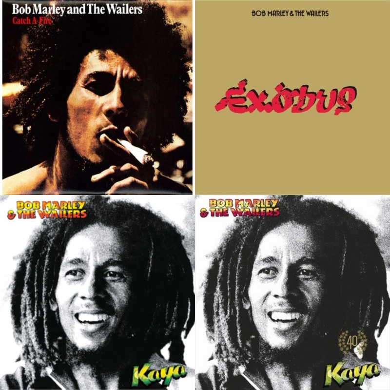 Bob & The Wailers Marley – Catch A Fire & Exodus & Kaya & Kaya 40 (2 LP)