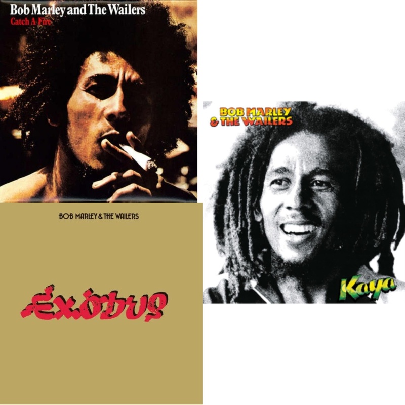 Bob & The Wailers Marley – Catch A Fire & Exodus & Kaya – LP Vinyl Bundle
